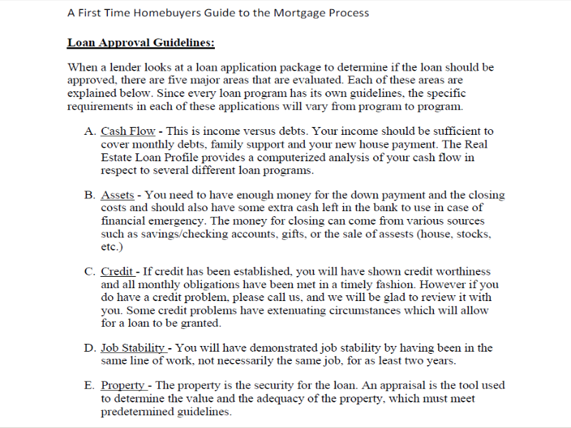 AdamMiller.Realtor and Coldwell Banker - "A First Time Buyer's Guide to Mortgage" published by Coldwell Banker Premier Homes of Shepherdstown